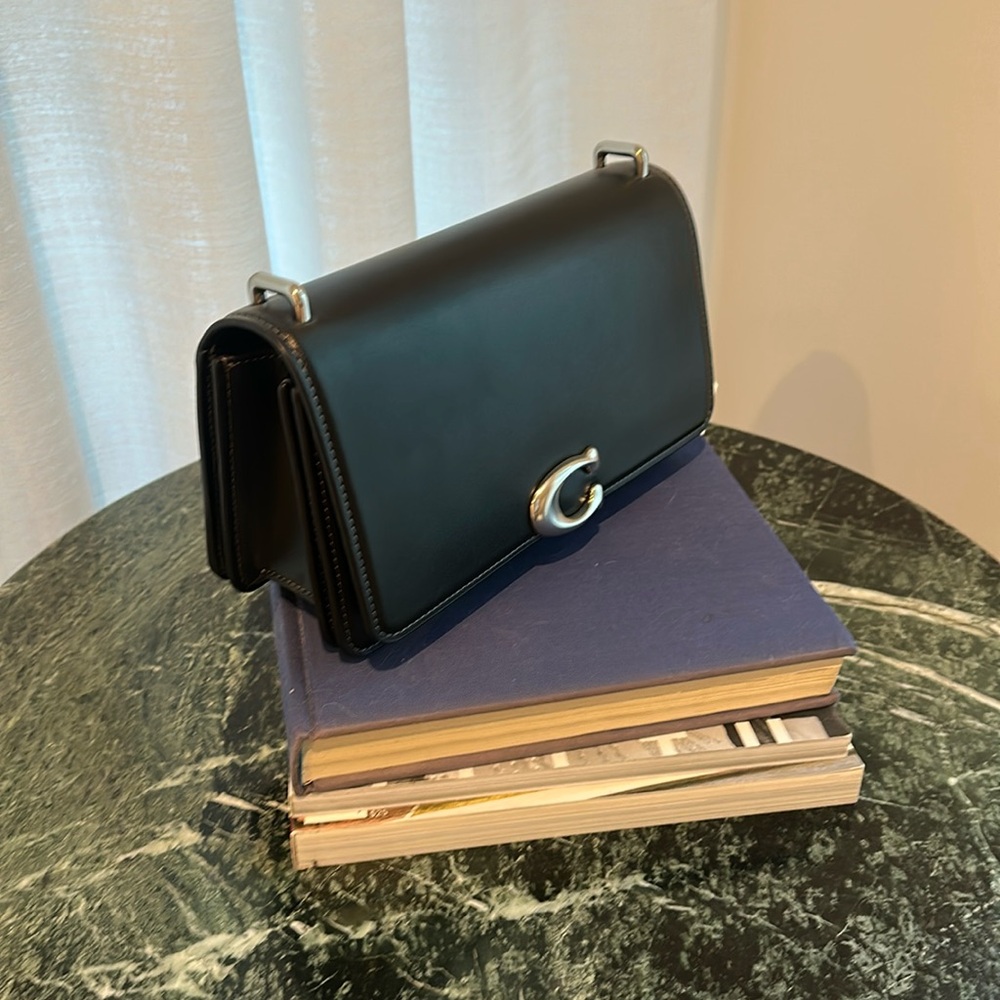 Black coach purse